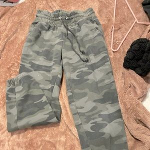 Camo sweatpants